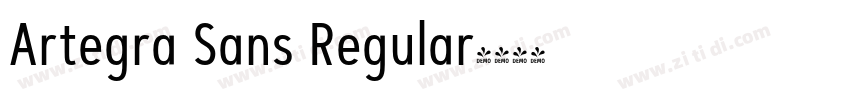 Artegra Sans Regular字体转换